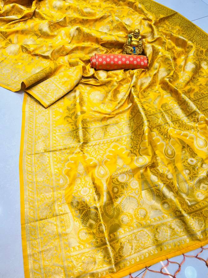 pratham 3 Heavy Designer Silk Sarees Catalog